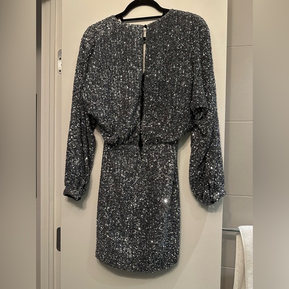 & Other Stories Sequin Mini Dress - Picture 4 of 6